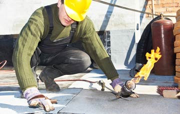 Sollers Hope flat roof construction